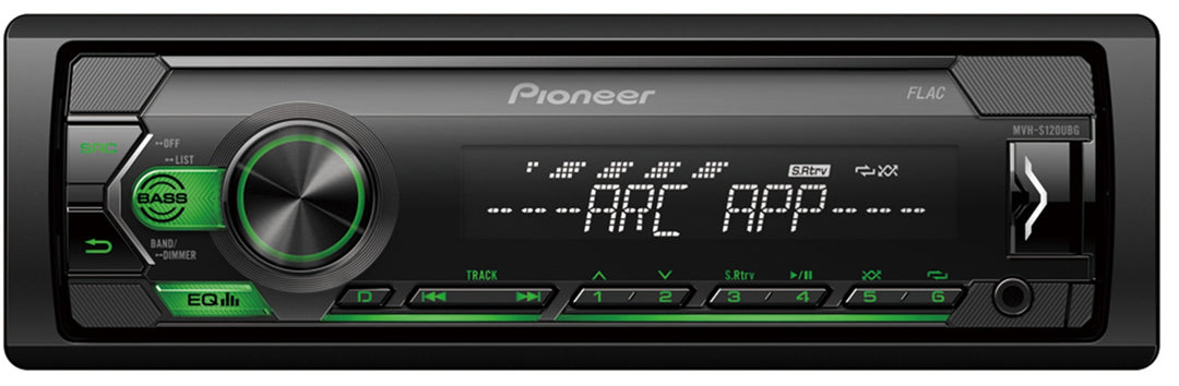 Pioneer MVH-S120UBG Autoradio 1-DIN