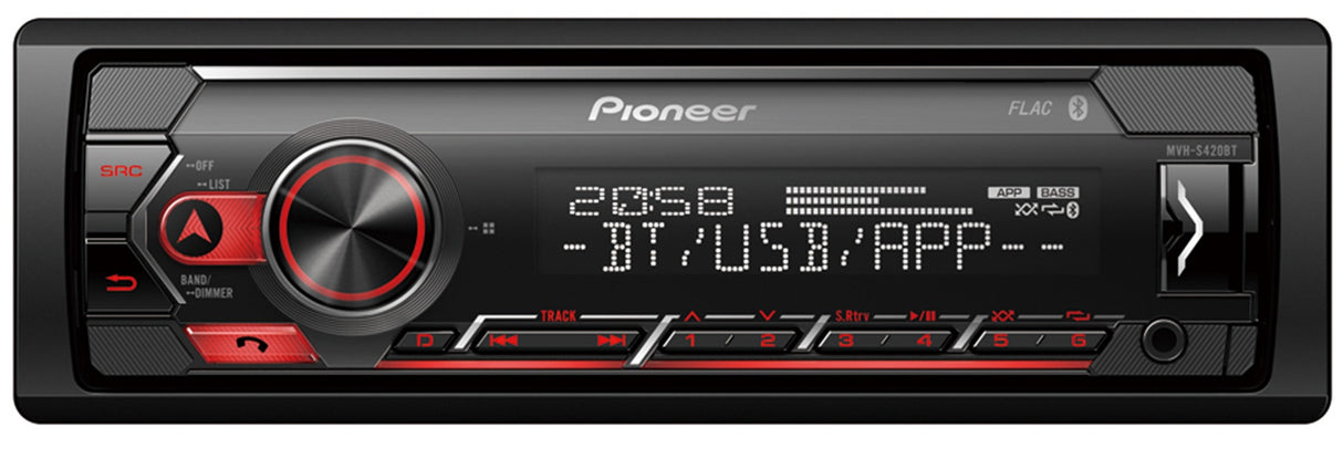 Pioneer MVH-S420BT Autoradio avec Bluetooth/Téléphonie sans fil