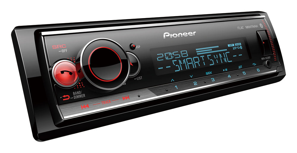 Pioneer MVH-S520BT Autoradio avec Bluetooth et USB