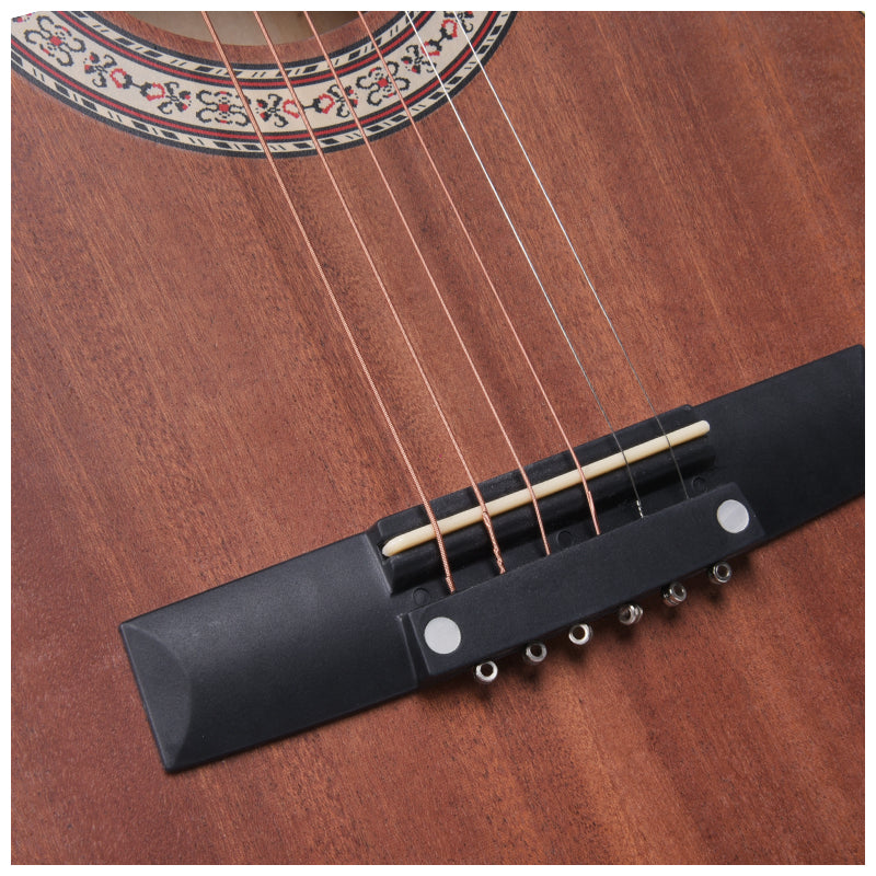 Guitare acoustique pour enfants 1/2 – Noir mat