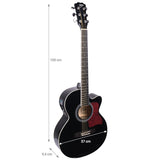 V-Tone EAG SET BK guitare électro-acoustique + amplificateur, Noir