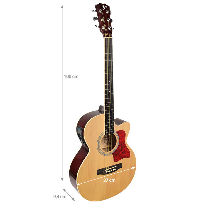 V-TONE EAG SET NT guitare électro-acoustique + amplificateur, Naturel