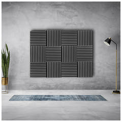Panneaux acoustiques DNA AM1 12 pièces Gris