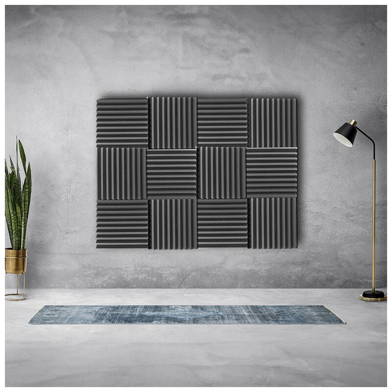 Panneaux acoustiques DNA AM1 12 pièces Gris