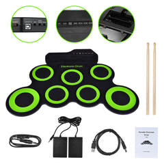 Ensemble de batterie électronique enroulable