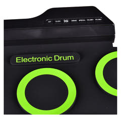 Ensemble de batterie électronique enroulable