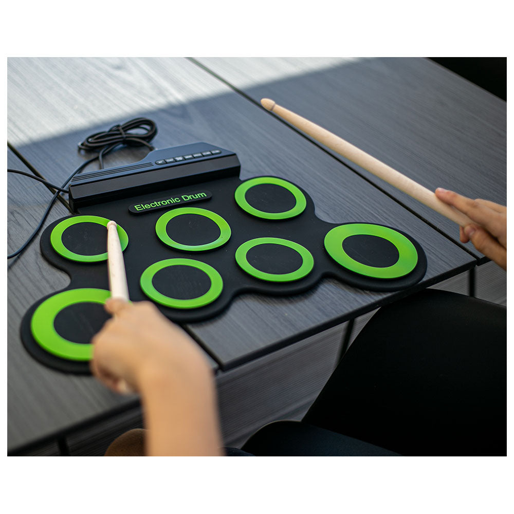 Ensemble de batterie électronique enroulable