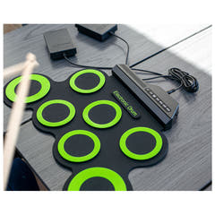 Ensemble de batterie électronique enroulable