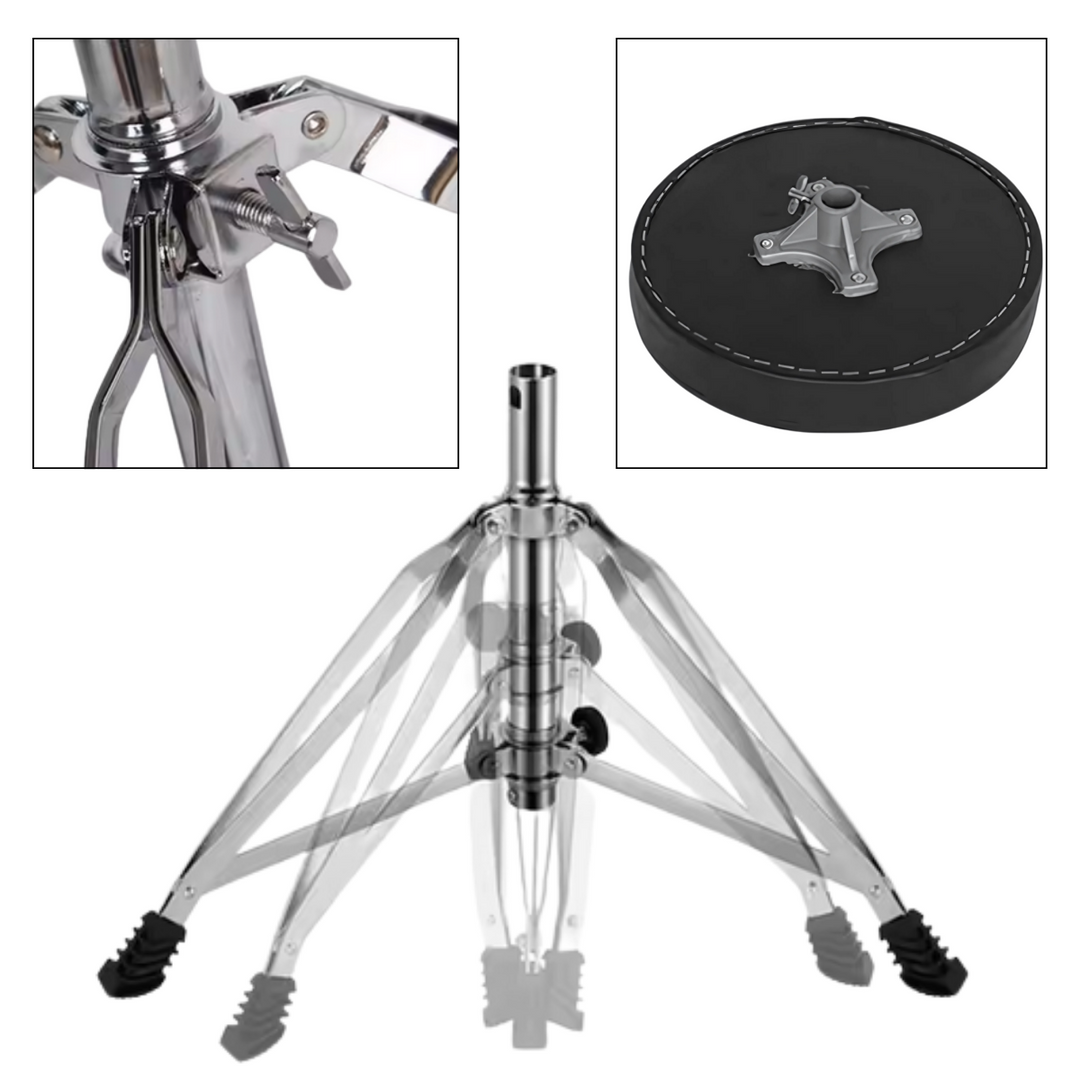 Tabouret de batterie pour enfant 38-58 cm. 50 kg.