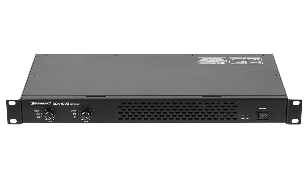 Omnitronic XDA-1002 - Amplificateur Numérique PA