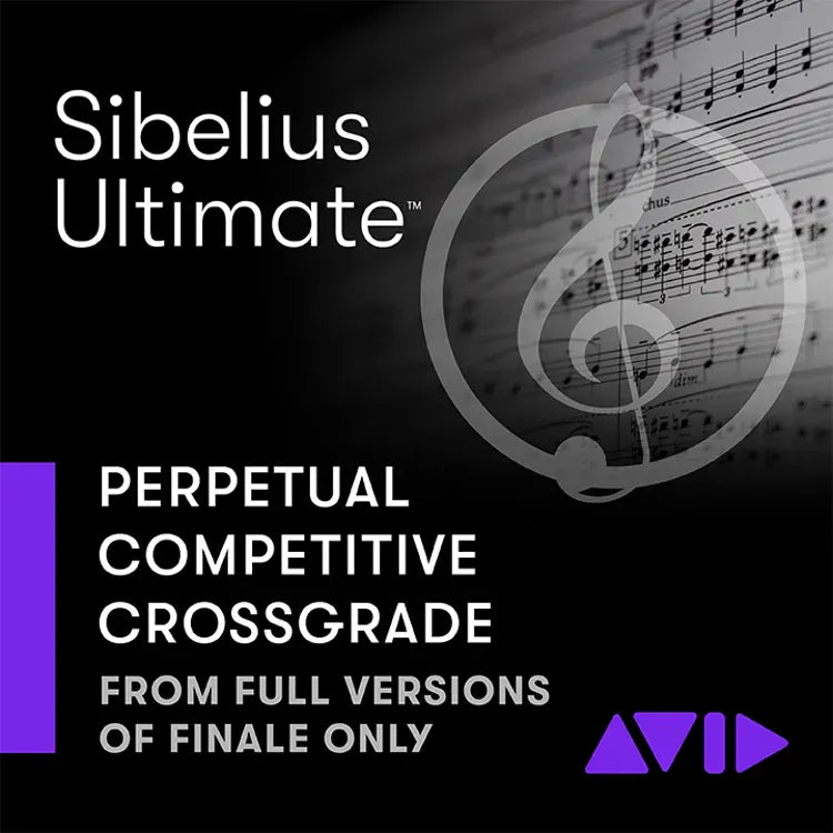 Sibelius Ultimate Mise à niveau perpétuelle compétitive