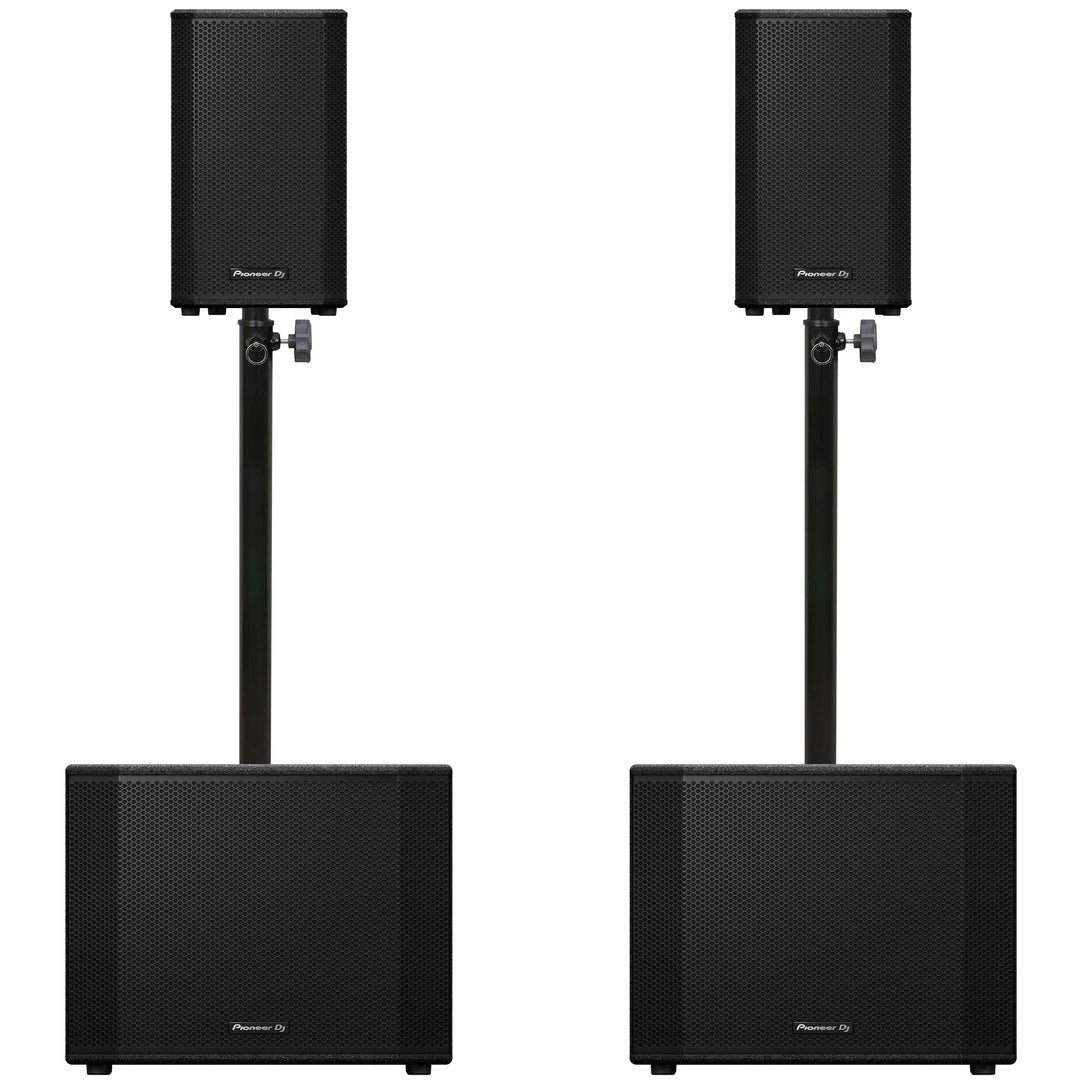 Pioneer 2x XPRS-1152ST + 2x XPRS-82 Pack