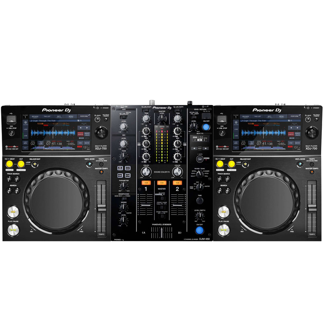 Pioneer DJ DJM-450 + XDJ-700 Pack