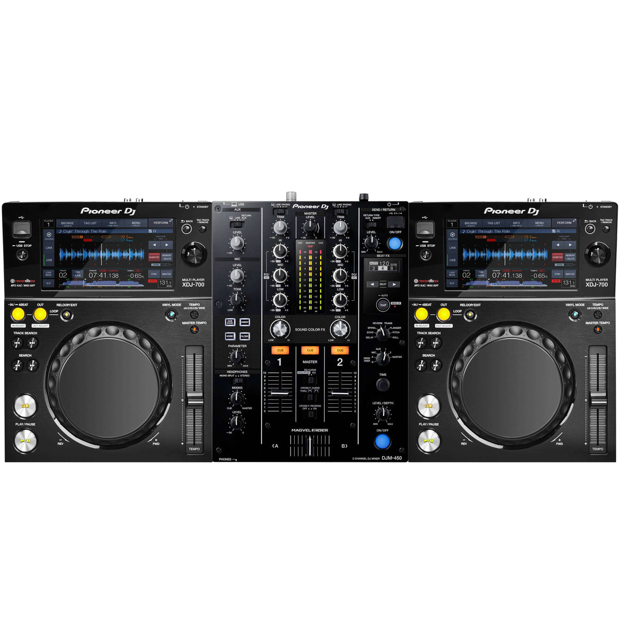 Pioneer DJ DJM-450 + XDJ-700 Pack