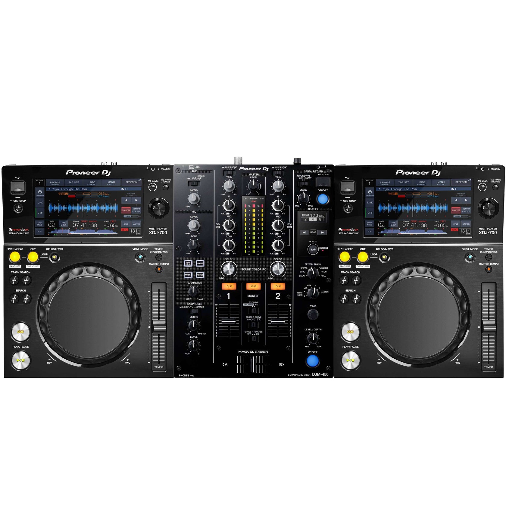 Pioneer DJ DJM-450 + XDJ-700 Pack