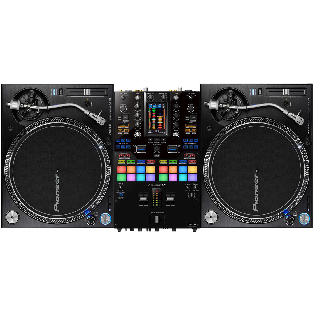 Pioneer DJ DJM-S11 + PLX-1000 Pack