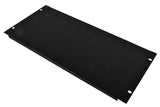 19" Black Rack Panel