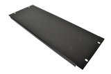 19" Black Rack Panel
