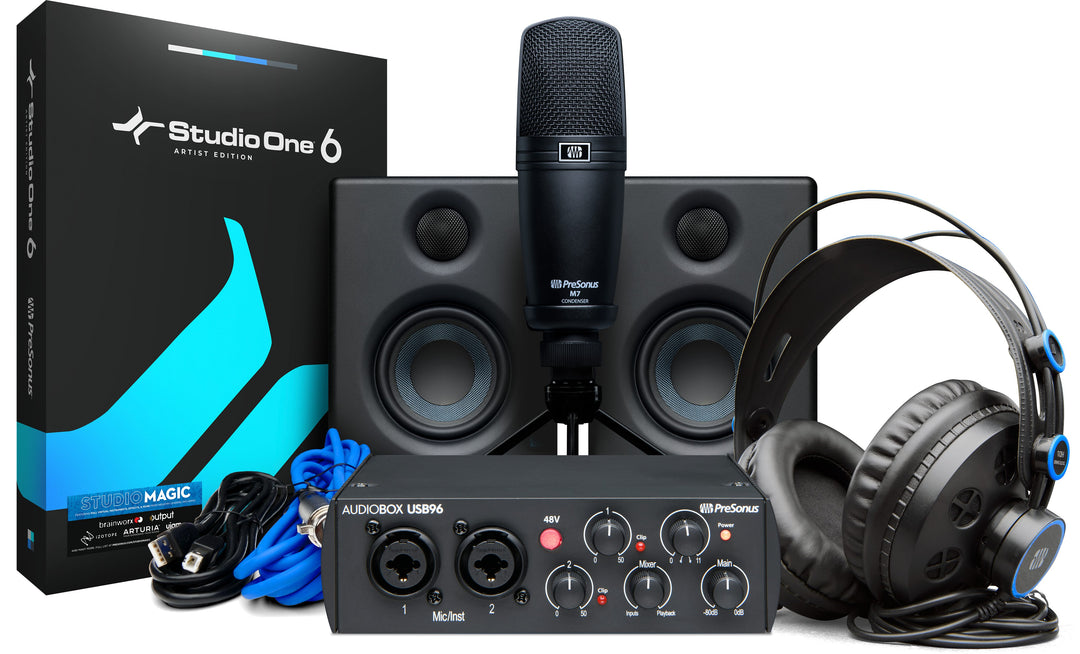 ARTICLE RETOURNÉ - Presonus AudioBox USB 96 Studio Ultimate Bundle 25th Anniversary Edt.