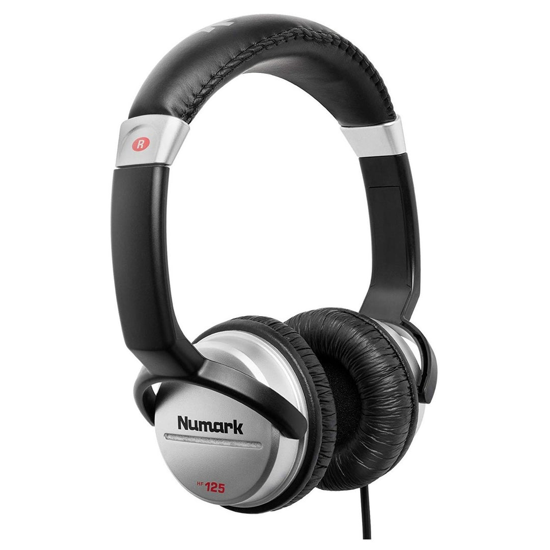 Numark HF125 DJ-Høretelefoner (Noir/Argent)