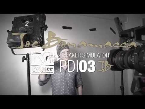Palmer PDI 03 JB - Simulateur de baffle guitare/DI modèle signature Joe Bonamassa