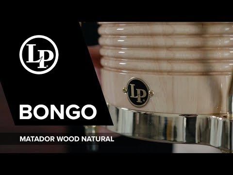 Latin Percussion Bongo Matador Wood - Naturel (M201-AW)