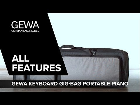 GEWA Craviers Gig-Bag Portable Piano - 134 x 38 x 12 cm