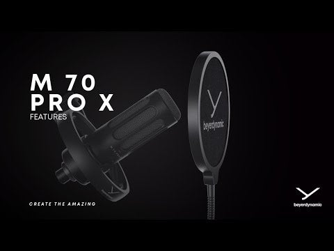 Beyerdynamic M 70 PRO X Microphone d'étude (Noir)