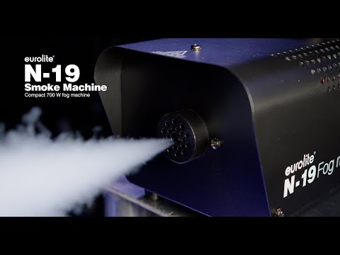 EUROLITE N-19 Machine à fumée argentée