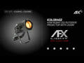 Projecteur LED extérieur RGBW avec zoom (60W)
