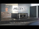 Marantz Melody X M-CR612 Minianlæg (Noir)