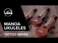 GEWA ukulélé soprano Manoa Tattoo - Soprano (Inca Design)