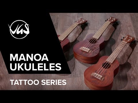 GEWA ukulélé soprano Manoa Tattoo - Soprano (Inca Design)