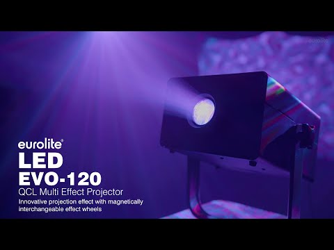 EUROLITE LED EVO-120 QCL Multi Effect Projecteur
