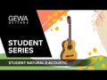 GEWA Guitare classique E-Acoustic Student - E-Acoustic natural