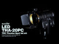 EUROLITE LED THA-20PC TRC projecteur spot de théâtre bk