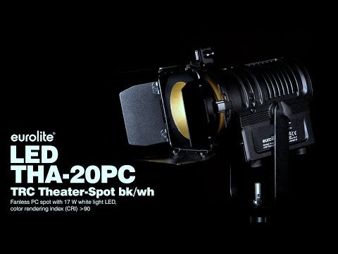 EUROLITE LED THA-20PC TRC projecteur spot de théâtre bk