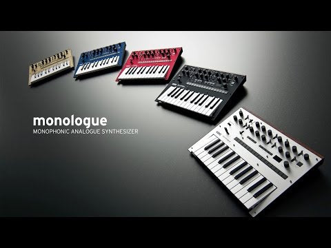 Korg Monologue Synthesizer (Sølv)