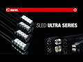 Adam Hall Stands SLED 1 ULTRA XLR 4 - Lampe col de cygne XLR 4 pôles avec 4 COB-LED