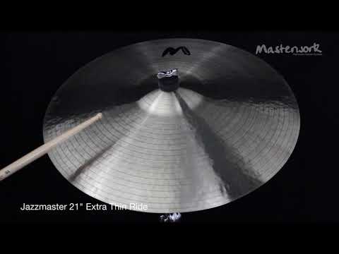 Masterwork Jazz Master 21" Rides Extra Thin