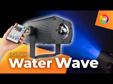Light4Me Water Wave 3W RGB effet lumineux