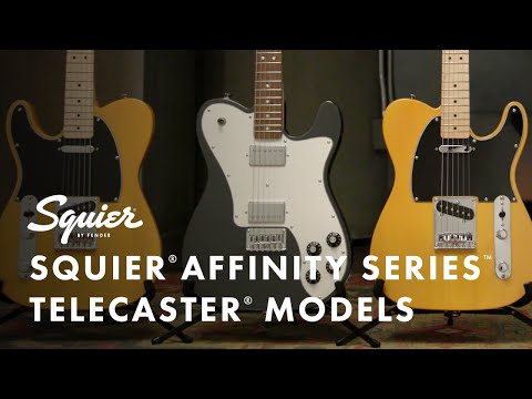 Fender Squier Affinity Telecaster Guitare électrique (Race Red)