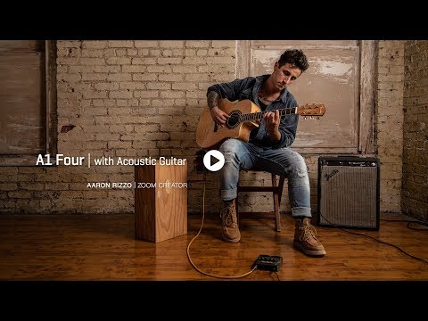 Zoom A1 Four Akustisk Effektpedal