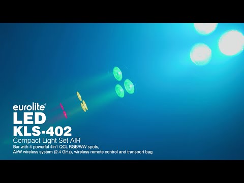 EUROLITE LED KLS-402 Ensemble de lumières compact AIR