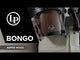 Latin Percussion Bongo Aspire - Dark Wood (LPA601-DW)