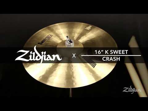 Zildjian 16" K Sweet Cymbale crash
