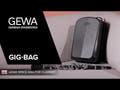 GEWA Gig-Bag pour clarinette Space Bag - Titane