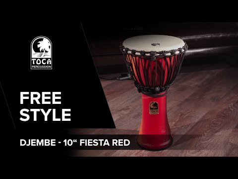 Toca Djembés Freestyle accordés par corde - African Sunset (SFDJ-10AFS)