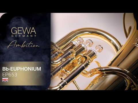 Euphonium en Si♭ GEWA Ambition EP653, vernis transparent