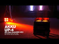 EUROLITE AKKU UP-4 QCL Projecteur QuickDMX MK2